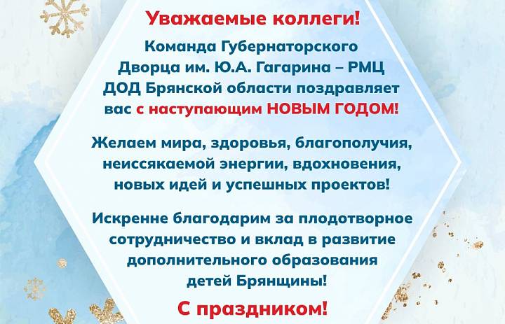 Итоги работы системы дополнительного образования Брянской области в 2024 году